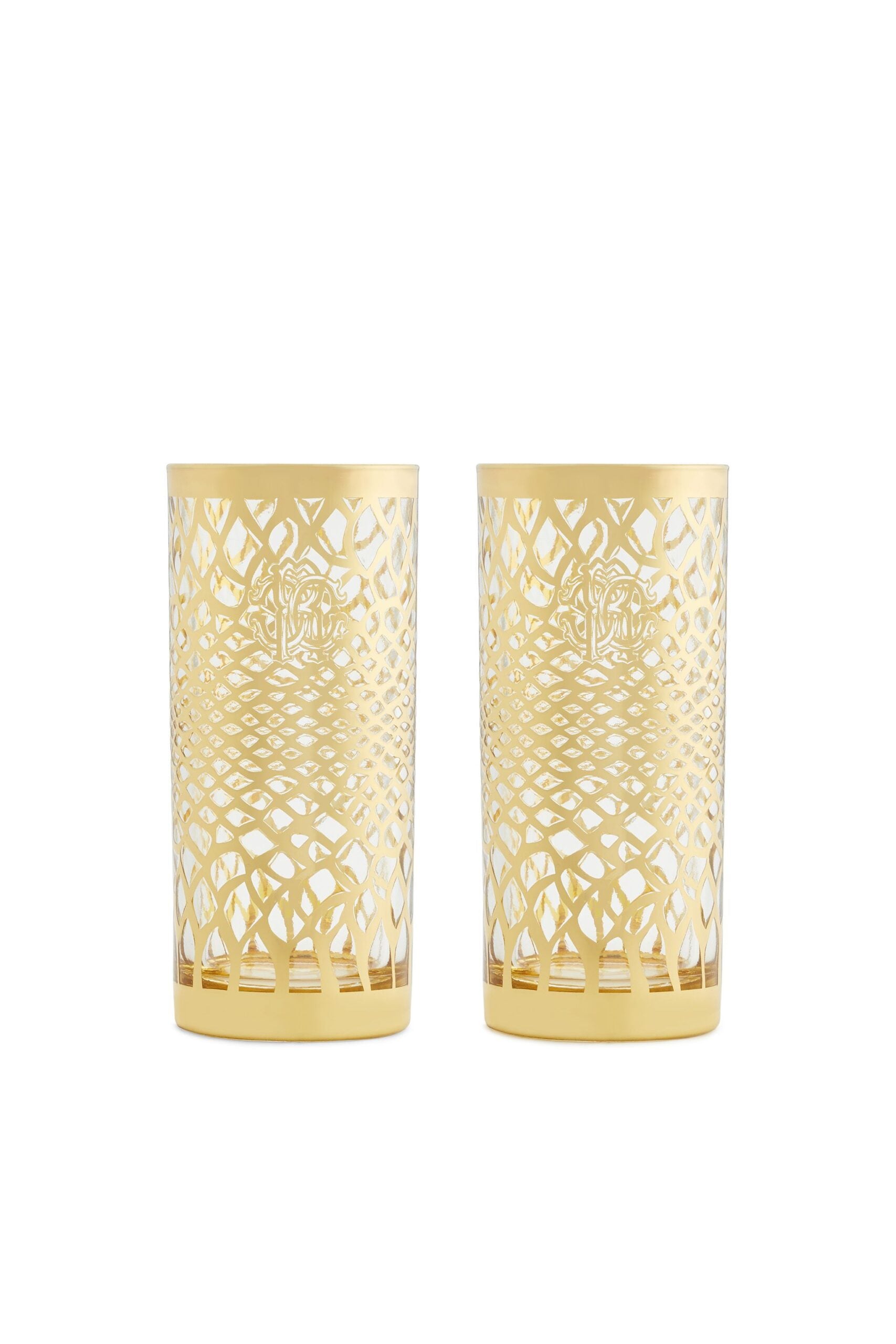 ROBERTO CAVALLI - BICCHIERE BIBITA / SET 2PCS. HIGHBALL GLASS ** - SET 2 PZ